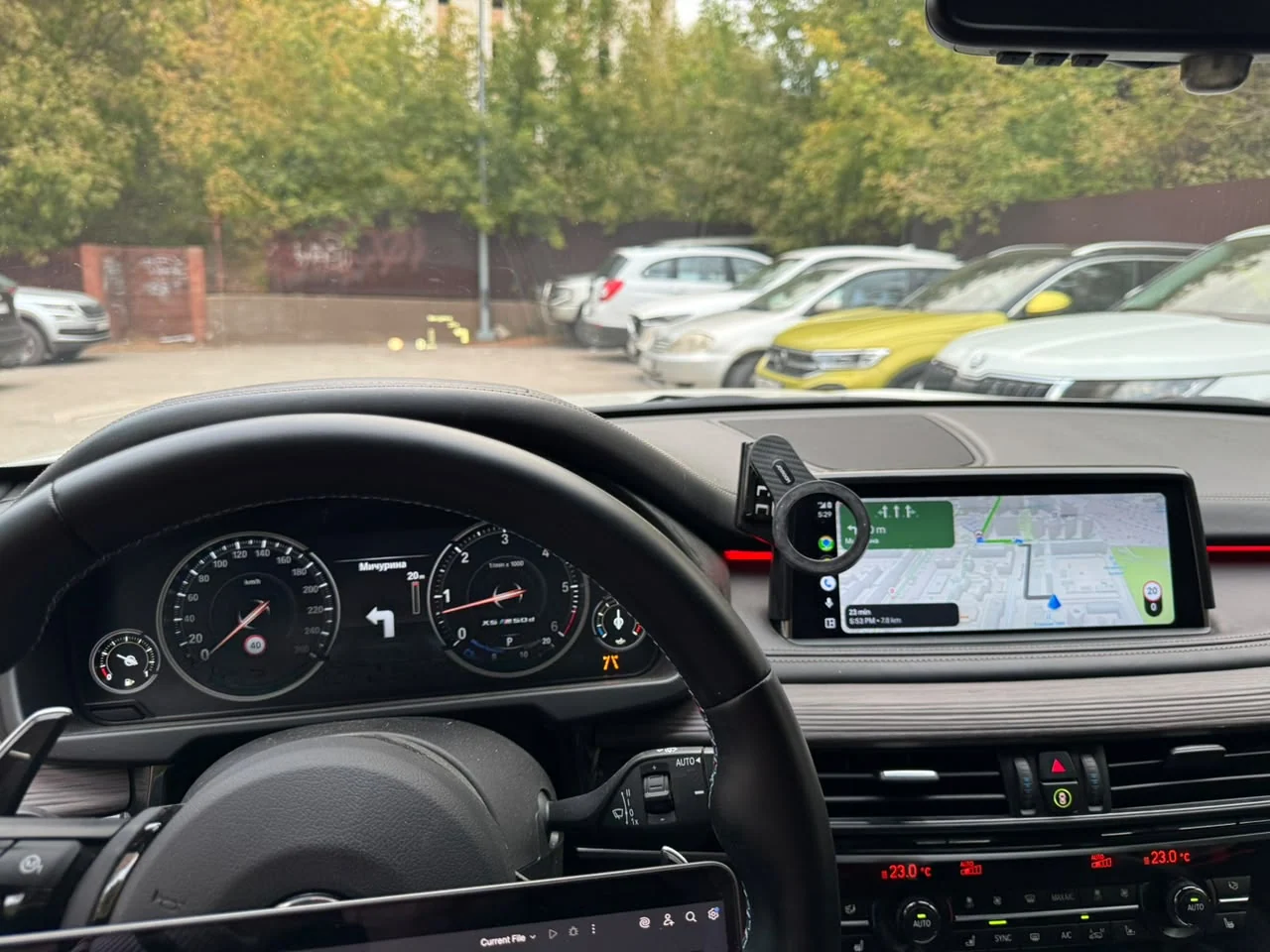 CarPlay Navigation on HUD & Digital Cluster (KOMBI)
