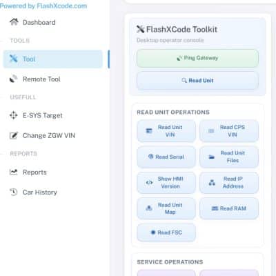 FlashXTool Web License