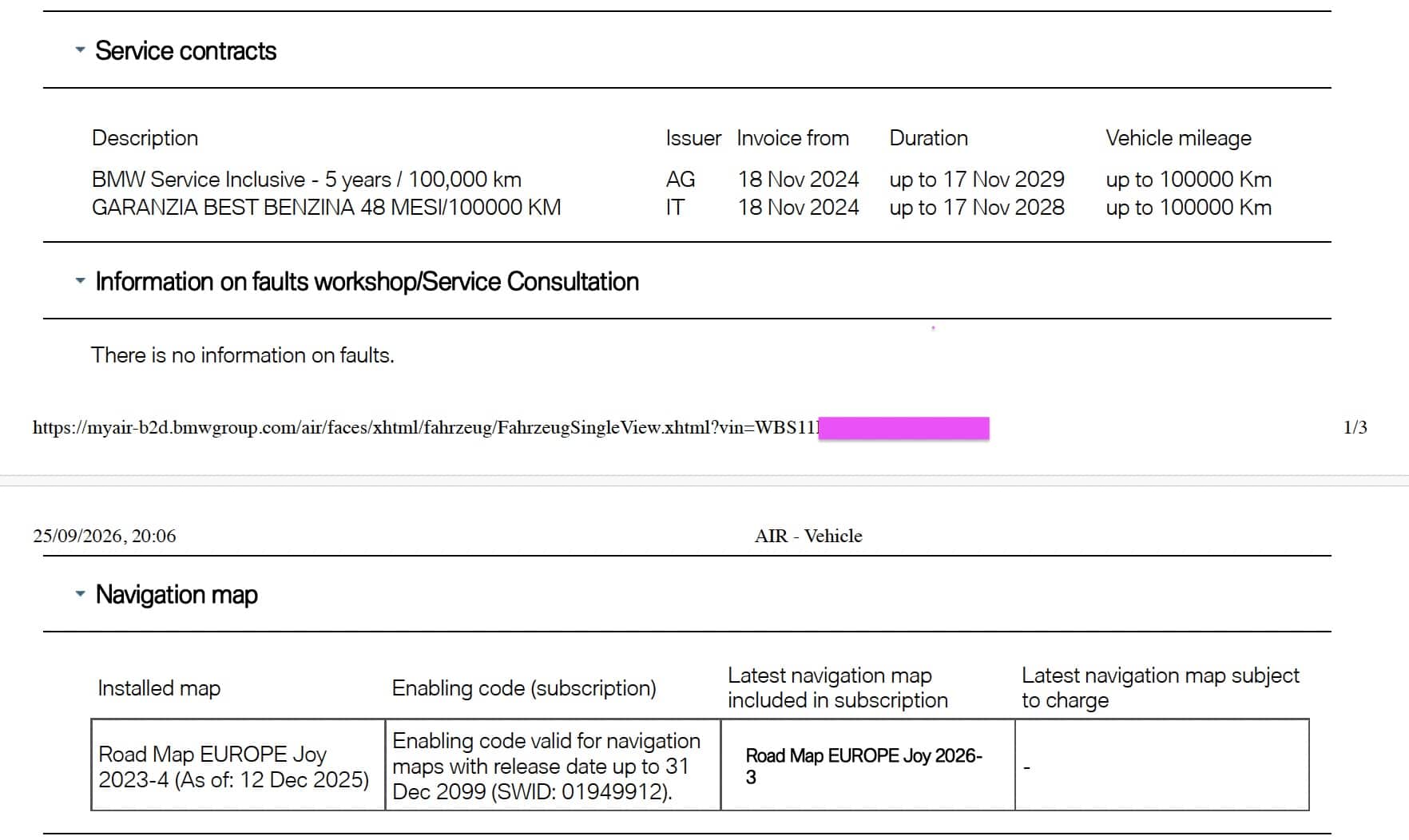 Air Service History and mileage check - Image 3