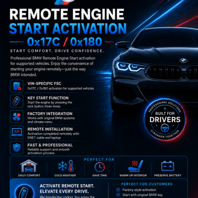 Remote Engine Start Activation 0x17C / 0x180